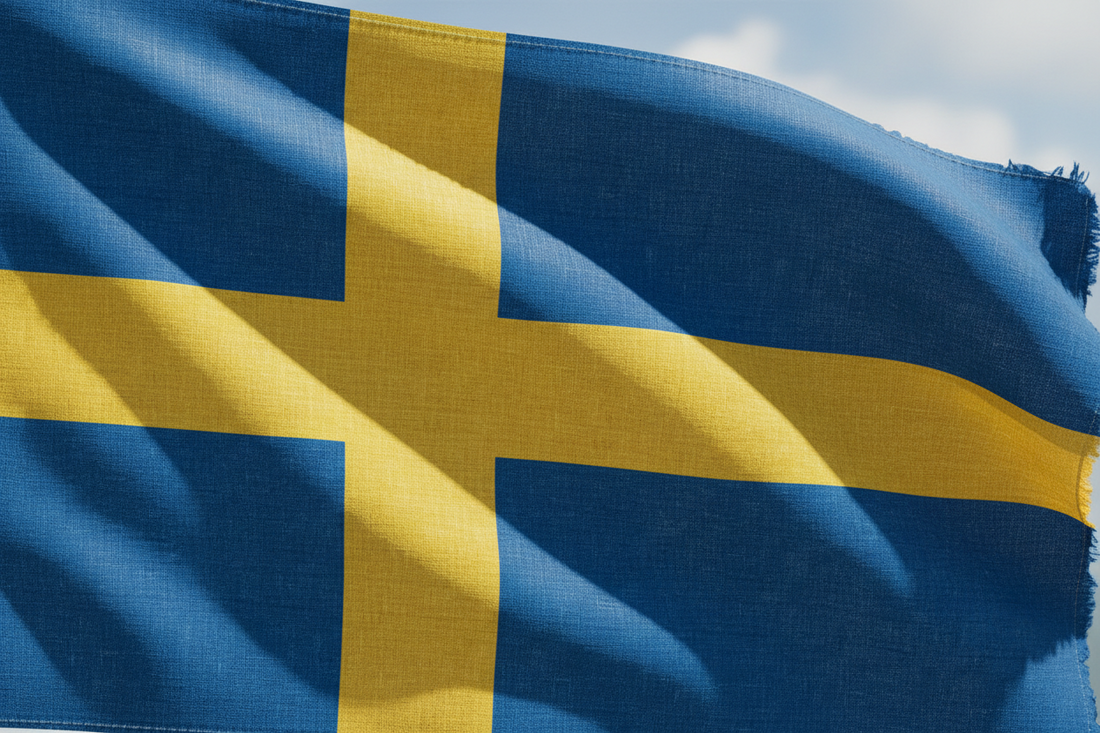 The Swedish flag